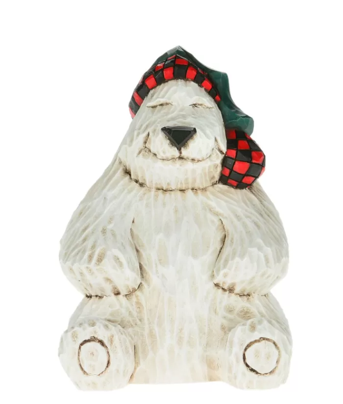 Boutique de Noël Animaux*Ornament, Polar Bear With Toque, Souvenir Of Canada. Designed By Canadian Artist