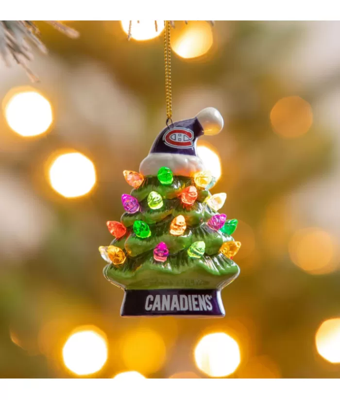 Boutique de Noël Sports*Ornament, Xmas Tree Shaped Decoration With Led