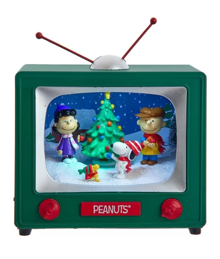 Boutique de Noël Table Decor, "Peanuts" Musical Animated Télévision, 6"